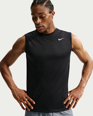Nike Dri-FIT Legend Men's Sleeveless Fitness T-Shirt. Nike.com